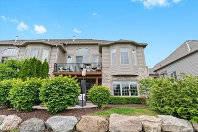 Luxurious Ranch Condo on the First Tee of The Hawk at Pine Knob on Pine Knob Golf Club - Hawk in Michigan - for sale on GolfHomes.com, golf home, golf lot