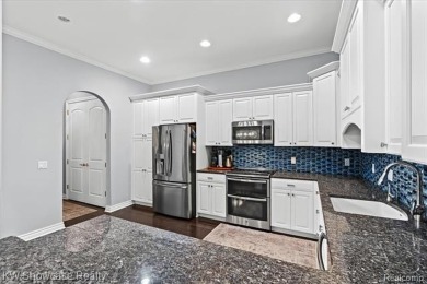 Luxurious Ranch Condo on the First Tee of The Hawk at Pine Knob on Pine Knob Golf Club - Hawk in Michigan - for sale on GolfHomes.com, golf home, golf lot