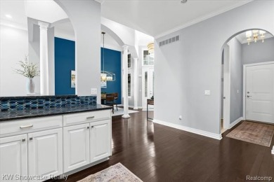 Luxurious Ranch Condo on the First Tee of The Hawk at Pine Knob on Pine Knob Golf Club - Hawk in Michigan - for sale on GolfHomes.com, golf home, golf lot