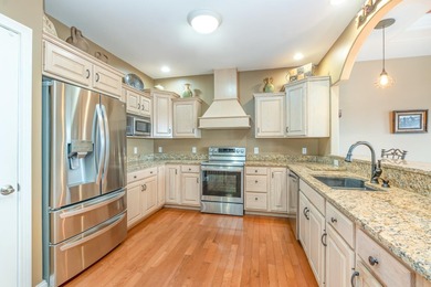 Spectacular golf course views from this beautiful ranch home on Sugar Ridge Golf Club in Indiana - for sale on GolfHomes.com, golf home, golf lot