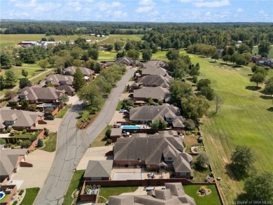 Easy living.  5600+ SF.  Gate lock security - control by phone on  in Indiana - for sale on GolfHomes.com, golf home, golf lot
