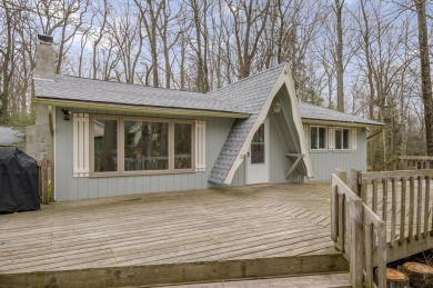 BACK ON MARKET! Cozy 2 bed 1 bath chalet home in golf community on Pocono Farms Country Club in Pennsylvania - for sale on GolfHomes.com, golf home, golf lot