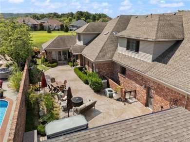 Easy living.  5600+ SF.  Gate lock security - control by phone on  in Indiana - for sale on GolfHomes.com, golf home, golf lot