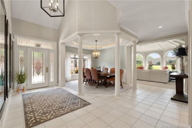 Easy living.  5600+ SF.  Gate lock security - control by phone on  in Indiana - for sale on GolfHomes.com, golf home, golf lot