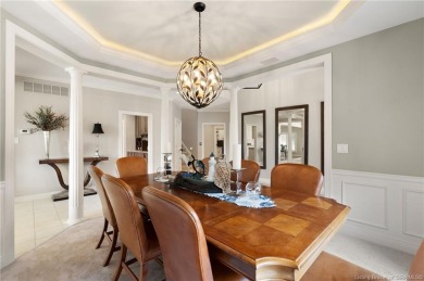 Easy living.  5600+ SF.  Gate lock security - control by phone on  in Indiana - for sale on GolfHomes.com, golf home, golf lot