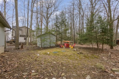 BACK ON MARKET! Cozy 2 bed 1 bath chalet home in golf community on Pocono Farms Country Club in Pennsylvania - for sale on GolfHomes.com, golf home, golf lot
