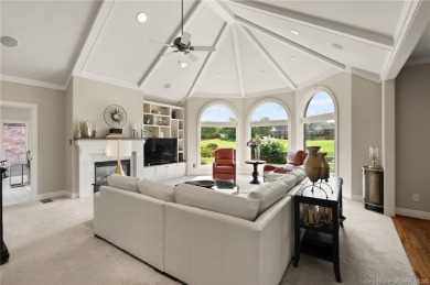 Easy living.  5600+ SF.  Gate lock security - control by phone on  in Indiana - for sale on GolfHomes.com, golf home, golf lot
