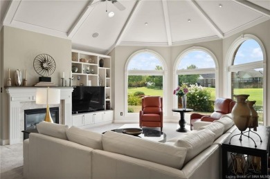 Easy living.  5600+ SF.  Gate lock security - control by phone on  in Indiana - for sale on GolfHomes.com, golf home, golf lot