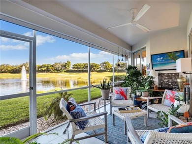 Beautiful Lake and Golf course view from this first floor unit on Copperleaf Golf Club in Florida - for sale on GolfHomes.com, golf home, golf lot