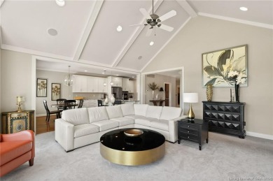 Easy living.  5600+ SF.  Gate lock security - control by phone on  in Indiana - for sale on GolfHomes.com, golf home, golf lot