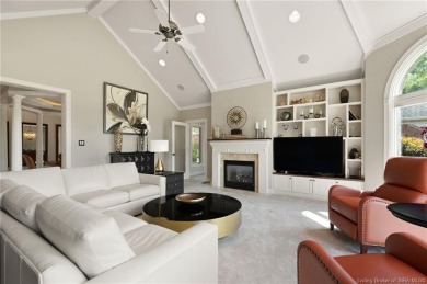 Easy living.  5600+ SF.  Gate lock security - control by phone on  in Indiana - for sale on GolfHomes.com, golf home, golf lot