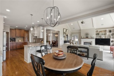 Easy living.  5600+ SF.  Gate lock security - control by phone on  in Indiana - for sale on GolfHomes.com, golf home, golf lot