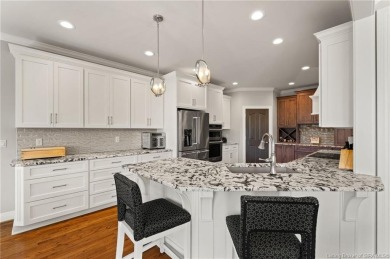 Easy living.  5600+ SF.  Gate lock security - control by phone on  in Indiana - for sale on GolfHomes.com, golf home, golf lot