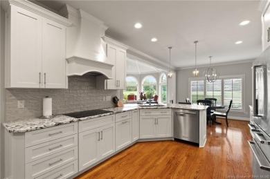 Easy living.  5600+ SF.  Gate lock security - control by phone on  in Indiana - for sale on GolfHomes.com, golf home, golf lot