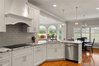 Easy living.  5600+ SF.  Gate lock security - control by phone on  in Indiana - for sale on GolfHomes.com, golf home, golf lot