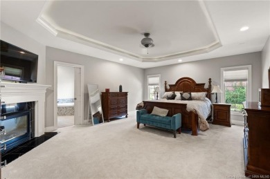 Easy living.  5600+ SF.  Gate lock security - control by phone on  in Indiana - for sale on GolfHomes.com, golf home, golf lot