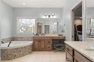 Easy living.  5600+ SF.  Gate lock security - control by phone on  in Indiana - for sale on GolfHomes.com, golf home, golf lot