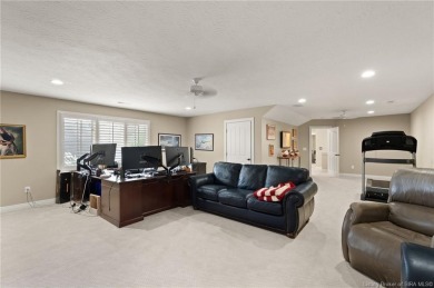 Easy living.  5600+ SF.  Gate lock security - control by phone on Covered Bridge Golf Club in Indiana - for sale on GolfHomes.com, golf home, golf lot