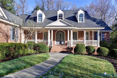 Quietly elegant, describes this impeccably maintained and loved on Two Rivers Country Club in Virginia - for sale on GolfHomes.com, golf home, golf lot