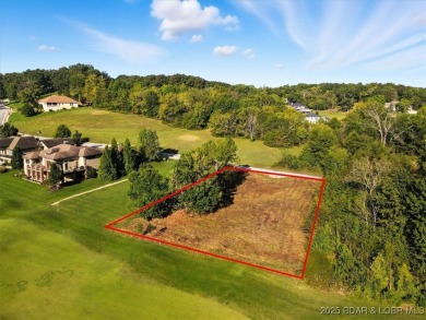 Build your dream home on this .50-acre flat lot located directly on Osage National Golf Club in Missouri - for sale on GolfHomes.com, golf home, golf lot