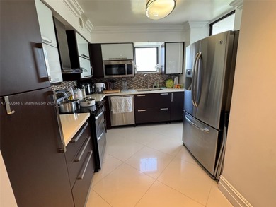 Spectacular water views from Every room in this 2 bed/2 bath on Turnberry Isle Resort and Club in Florida - for sale on GolfHomes.com, golf home, golf lot