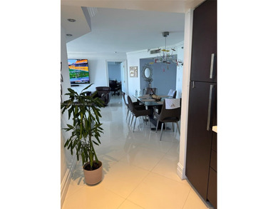 Spectacular water views from Every room in this 2 bed/2 bath on Turnberry Isle Resort and Club in Florida - for sale on GolfHomes.com, golf home, golf lot