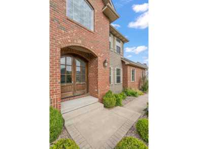 Discover luxury and elegance in this custom-built 2-story home on The Course at Aberdeen in Indiana - for sale on GolfHomes.com, golf home, golf lot