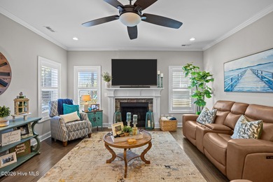 This beautifully maintained home showcases quality craftsmanship on Pinehurst Golf Course No. 8 in North Carolina - for sale on GolfHomes.com, golf home, golf lot