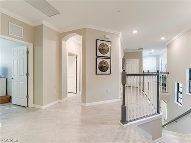 This rare second-floor carriage home in the Casella neighborhood on Pelican Preserve Golf Club in Florida - for sale on GolfHomes.com, golf home, golf lot