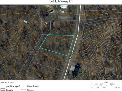 This nearly level lot is practically across the street from the on Branchwood Golf Course in Arkansas - for sale on GolfHomes.com, golf home, golf lot
