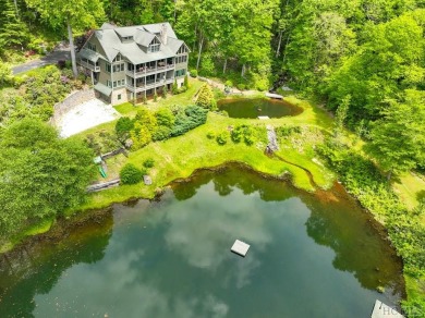 5.75 acres at 3300 feet elevation with 2 ponds and a waterfall on Sky Valley Resort and Country Club in Georgia - for sale on GolfHomes.com, golf home, golf lot