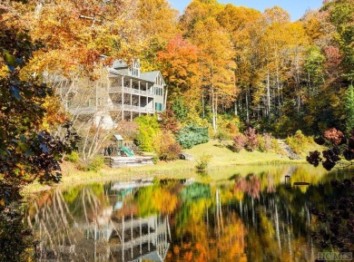 5.75 acres at 3300 feet elevation with 2 ponds and a waterfall on Sky Valley Resort and Country Club in Georgia - for sale on GolfHomes.com, golf home, golf lot