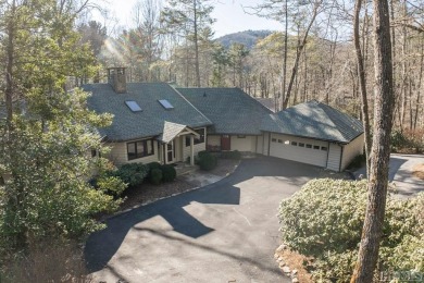 Perched majestically above the eighth fairway and green of the on The Country Club of Sapphire Valley in North Carolina - for sale on GolfHomes.com, golf home, golf lot