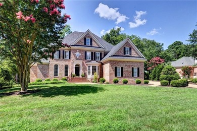 Stunning, brick, traditional home in The Governors Land at Two on Two Rivers Country Club in Virginia - for sale on GolfHomes.com, golf home, golf lot