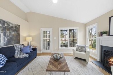 Beautifully maintained ranch home in a prime Raleigh location on Hedingham Golf and Athletic Club in North Carolina - for sale on GolfHomes.com, golf home, golf lot