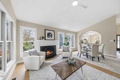 Beautifully maintained ranch home in a prime Raleigh location on Hedingham Golf and Athletic Club in North Carolina - for sale on GolfHomes.com, golf home, golf lot