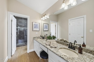 Beautifully maintained ranch home in a prime Raleigh location on Hedingham Golf and Athletic Club in North Carolina - for sale on GolfHomes.com, golf home, golf lot