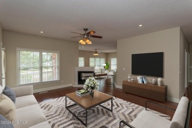 Discover golf front living in this well-maintained brick home on Pinehurst  No. 6 Golf Course in North Carolina - for sale on GolfHomes.com, golf home, golf lot