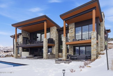 Experience elevated mountain living in this premier view estate on Red Ledges Golf Club in Utah - for sale on GolfHomes.com, golf home, golf lot