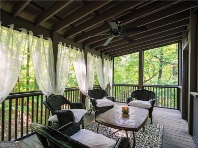 This charming Rustic Contemporary Cottage is located on a very on Big Canoe Golf Club - Cherokee in Georgia - for sale on GolfHomes.com, golf home, golf lot