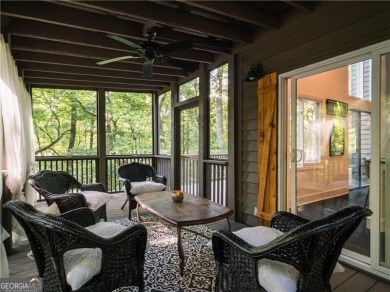 This charming Rustic Contemporary Cottage is located on a very on Big Canoe Golf Club - Cherokee in Georgia - for sale on GolfHomes.com, golf home, golf lot