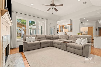 Set on a generous 1.08-acre corner lot in tucked away Point on Lakewood Golf Club in Alabama - for sale on GolfHomes.com, golf home, golf lot