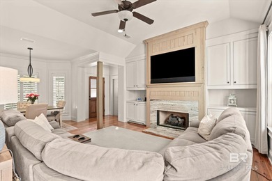 Set on a generous 1.08-acre corner lot in tucked away Point on Lakewood Golf Club in Alabama - for sale on GolfHomes.com, golf home, golf lot