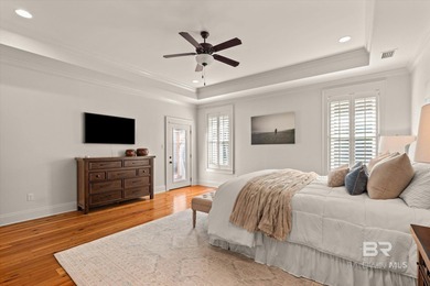 Set on a generous 1.08-acre corner lot in tucked away Point on Lakewood Golf Club in Alabama - for sale on GolfHomes.com, golf home, golf lot