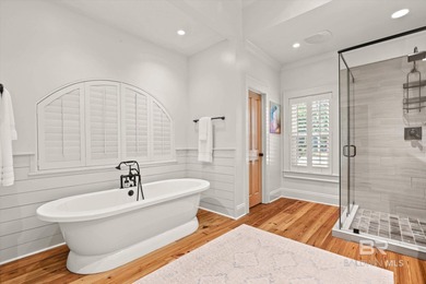 Set on a generous 1.08-acre corner lot in tucked away Point on Lakewood Golf Club in Alabama - for sale on GolfHomes.com, golf home, golf lot