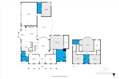 Set on a generous 1.08-acre corner lot in tucked away Point on Lakewood Golf Club in Alabama - for sale on GolfHomes.com, golf home, golf lot