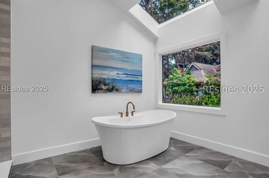 SEA PINES COASTAL LUXURY:  Panoramic 180-degree green views of on Harbour Town Golf Links in South Carolina - for sale on GolfHomes.com, golf home, golf lot