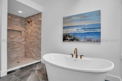 SEA PINES COASTAL LUXURY:  Panoramic 180-degree green views of on Harbour Town Golf Links in South Carolina - for sale on GolfHomes.com, golf home, golf lot