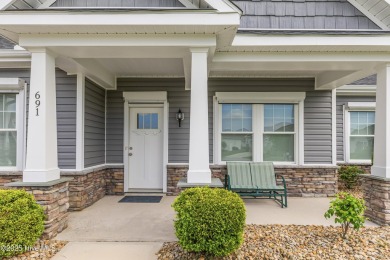 This is the only  2326 SQFT custom built rancher of this style on Farmstead Golf Links in North Carolina - for sale on GolfHomes.com, golf home, golf lot