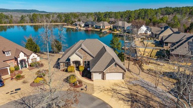 PREMIER LAKEFRONT & GOLF-AREA LIVING ON LAKE MARIA! Perfectly on Isabella Golf Course  in Arkansas - for sale on GolfHomes.com, golf home, golf lot